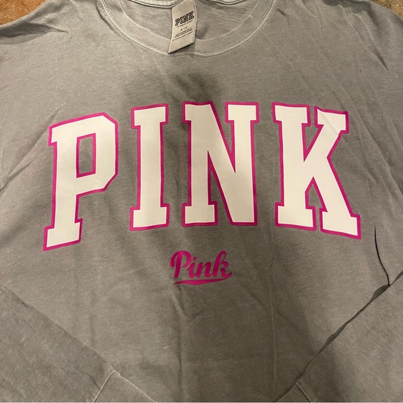 PINK oversized long sleeve tee - Picture 2 of 3